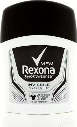 Rexona Men Motion Sense Invisible Black & White 48h Anti-perspirant Stick 50ml