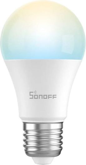 Λάμπα LED Sonoff Smart για Ντουί E27 & Σχήμα A60 Ρυθμιζόμενο Λευκό 806lm Dimmable