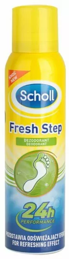 Scholl Fresh Step Dual Active Formula Αποσμητικό 24h σε Spray για Μύκητες Ποδιών 150ml
