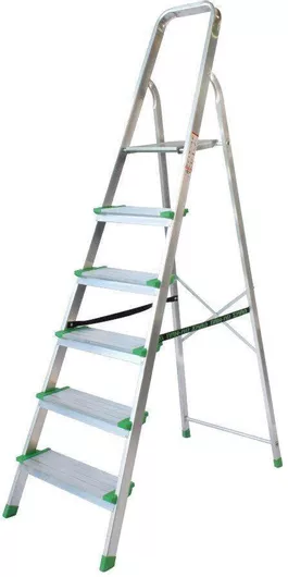 Σκάλα Pankoskal Super Αλουμινίου με 3+1 Σκαλοπάτια 150cm