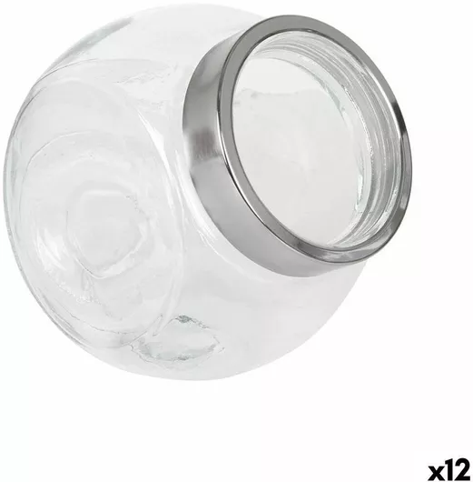 Σετ 12τμχ Βάζα Γενικής Χρήσης με Καπάκι Γυάλινο