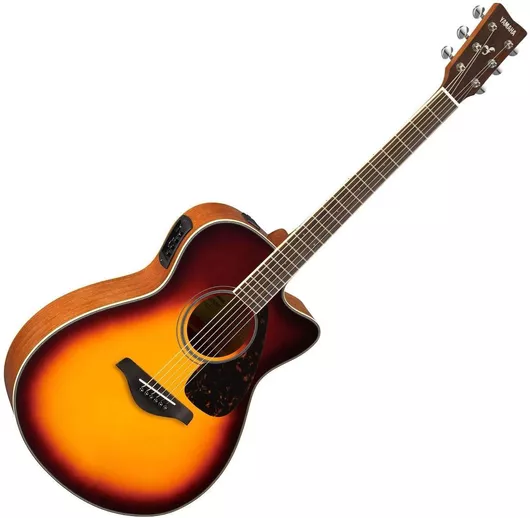 Ακουστική Κιθάρα Yamaha Ηλεκτρο FSX-820C II Cutaway Brown / Sunburst