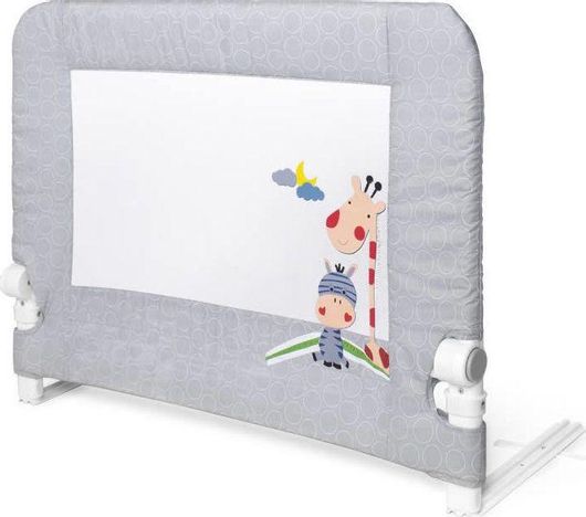 Προστατευτικό Κάγκελο Κρεβατιών Interbaby Πτυσσόμενο από Ύφασμα 90x70cm Γκρι