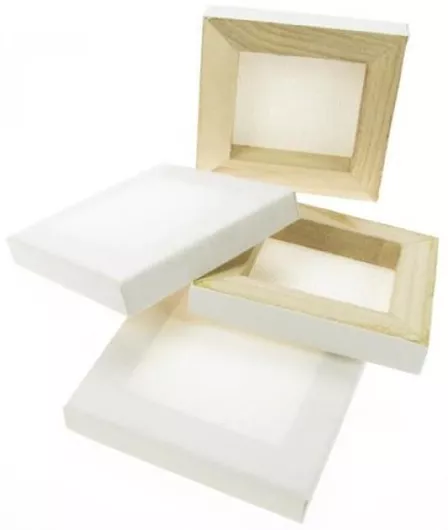 Buonarroti 4 Τελάρα Ζωγραφικής 8x10cm με βαμβακερό καμβά