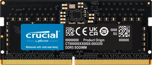 Crucial 8GB DDR5 RAM με Ταχύτητα 5600 για Laptop