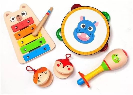 Molto Ξύλινο Σετ για 1+ Ετών