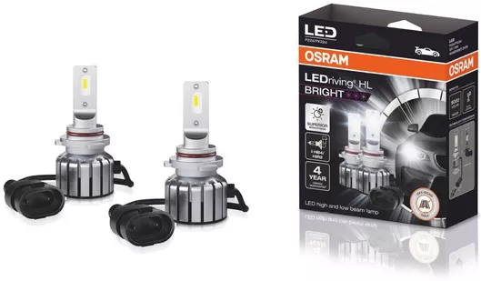 Λάμπα Αυτοκινήτου Osram Ledriving Hl Bright HB4-9006 / HIR2-9012 LED 6000K Ψυχρό Λευκό 12V 19W Σετ 2τμχ