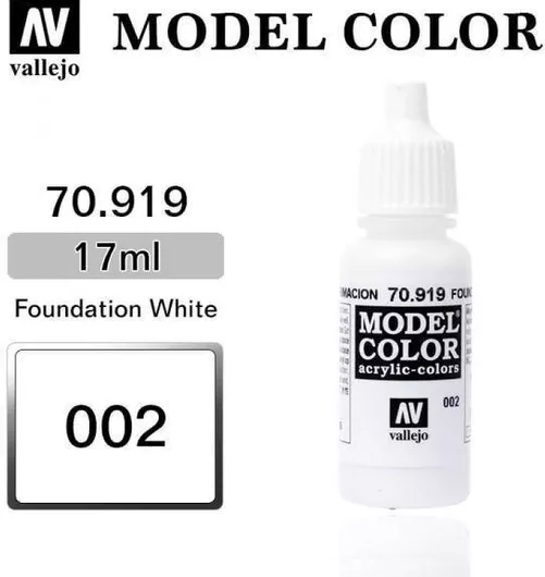 Χρώμα Μοντελισμού Acrylicos Vallejo Λευκό 17ml