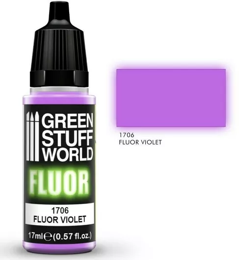 Χρώμα Μοντελισμού Green Stuff World Fluor Violet 17ml