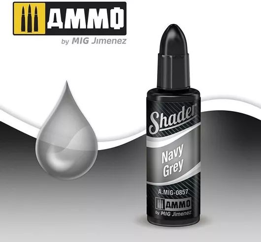 Χρώμα Μοντελισμού Ammo Γκρι 10ml