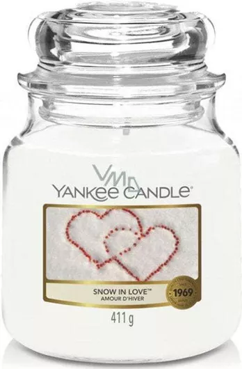 Αρωματικό Κερί Yankee Candle σε Βάζο Snow In Love 411gr