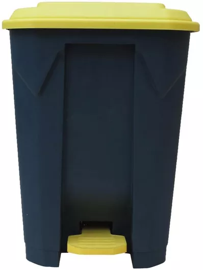 Κάδος Απορριμμάτων Ready Πλαστικός με Πεντάλ 100lt Γκρι