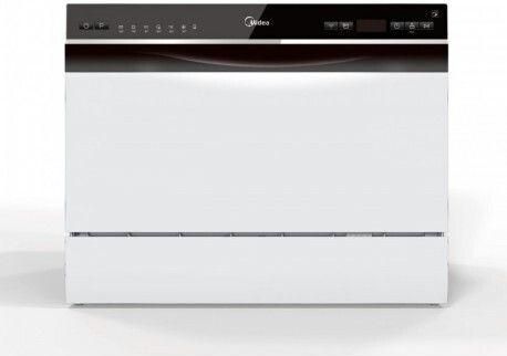 Πλυντήριο Πιάτων Midea MTD55S400W άγκου για 6 Σερβίτσια 55x43.8cm Λευκό