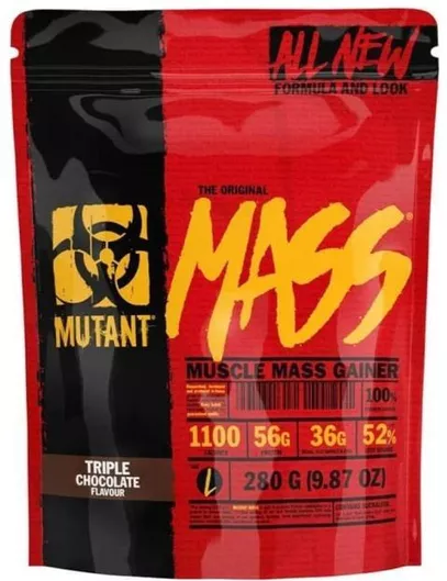 Mutant Mass Muscle Mass Gainer με Γεύση Triple Chocolate 280gr