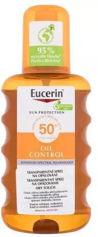 Αντηλιακό Σώματος Eucerin Oil Control Dry Touch Αδιάβροχο Λάδι SPF50+ σε Spray 200ml