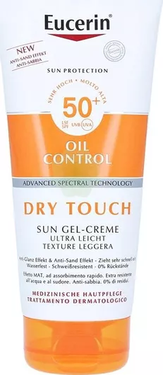 Eucerin Oil Control Dry Touch SPF50+ 200ml