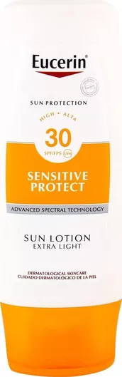 Αντηλιακό Προσώπου & Σώματος Eucerin Sensitive Protect Λοσιόν SPF30 150ml