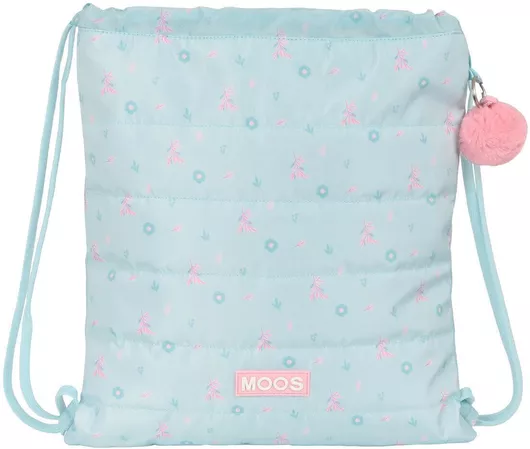 Moos Παιδική Τσάντα Τιρκουάζ 35x40εκ.
