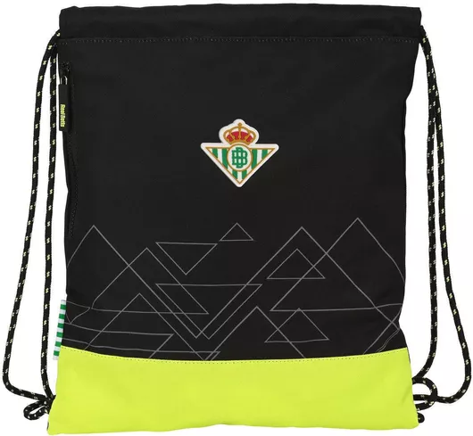 Real Betis Balompié Παιδική Τσάντα Μαύρη 35x40εκ.
