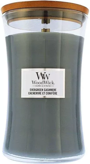 WoodWick Διακοσμητικό Κερί Evergreen Cashmere 609gr