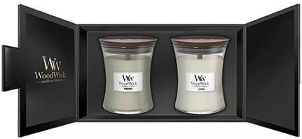 Αρωματικό Κερί WoodWick Fireside Linen 275gr