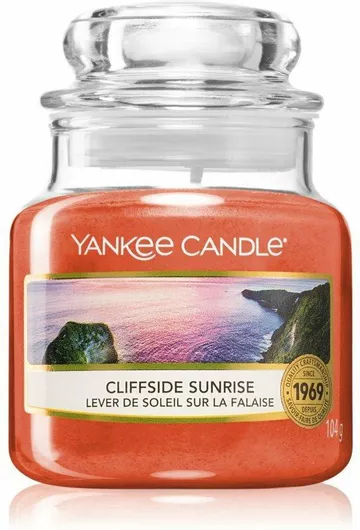 Αρωματικό Κερί Yankee Candle Cliffside Sunrise σε Βάζο με Άρωμα Cliffside Sunrise 104gr