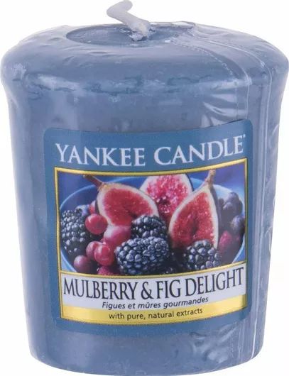 Αρωματικό Κερί Yankee Candle με Άρωμα Mulberry & Fig Delight 49gr