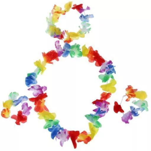 Αποκριάτικο Κολιέ 4τμχ