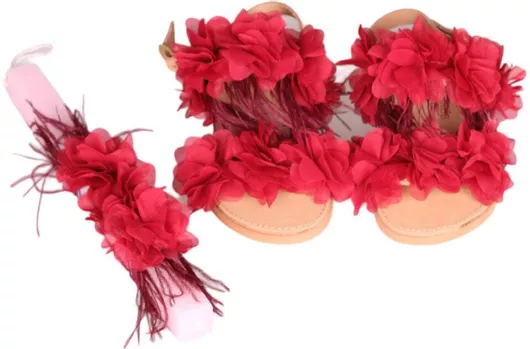 Πασχαλινή Λαμπάδα Στρογγυλή Χειροποίητη Κόκκινη