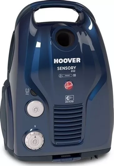 Ηλεκτρική Σκούπα Hoover SO30PAR 011 Sensory Evo 650W με Σακούλα 3.2lt Μπλε