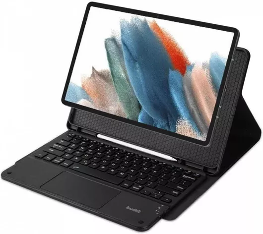 Θήκη Tablet Buddi Flip Cover με Πληκτρολόγιο Μαύρο Samsung Galaxy Tab S9 Plus 12.4'' X810 / X816B 119092