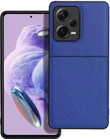 Θήκη Κινητού Techwave Noble Back Cover Σιλικόνη / Πλαστικό (Redmi Note 12 Pro 5G) Navy Blue