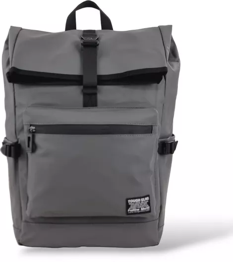 Σακίδιο Πλάτης Playbags Υφασμάτινο Αδιάβροχο 18lt Γκρι