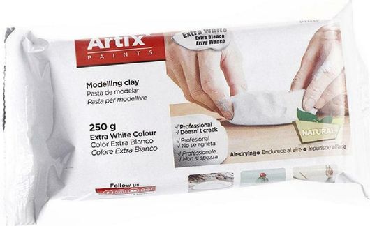 Πηλός Artix PY038 Κλασικός 250gr Λευκό