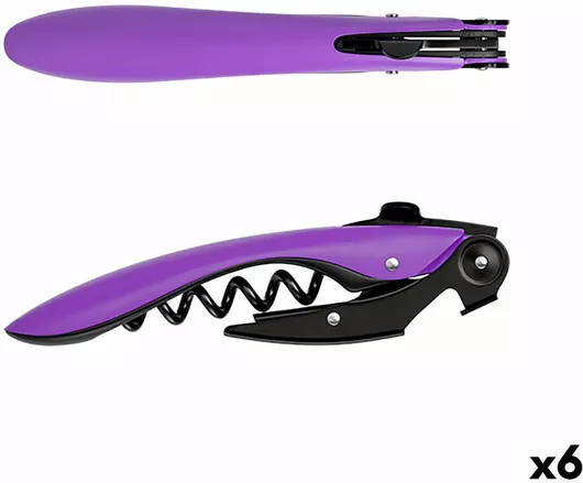 Ανοιχτήρια Koala High Tech Μέταλλο 11,5 X 1,8 X 2,9 Cm Βιολετί X6