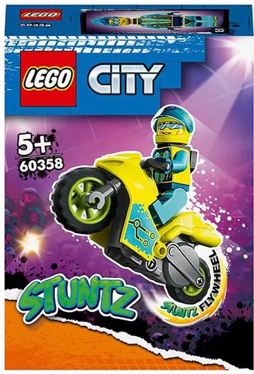 Lego City Cyber Stunt Bike για 5+ Ετών #60358
