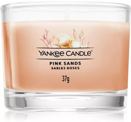 Αρωματικό Κερί Yankee Candle σε Βάζο 37gr Pink Sands