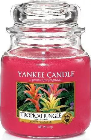 Αρωματικό Κερί Yankee Candle σε Βάζο με Άρωμα Tropical Jungle 104gr