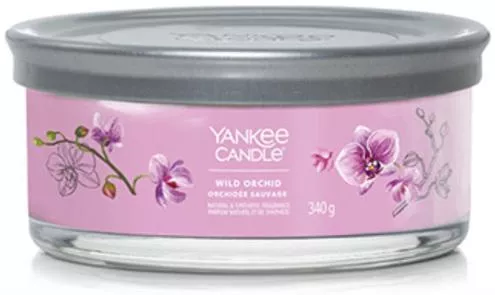 Yankee Candle Διακοσμητικό Κερί Wild Orchid Signature Tumbler 122gr