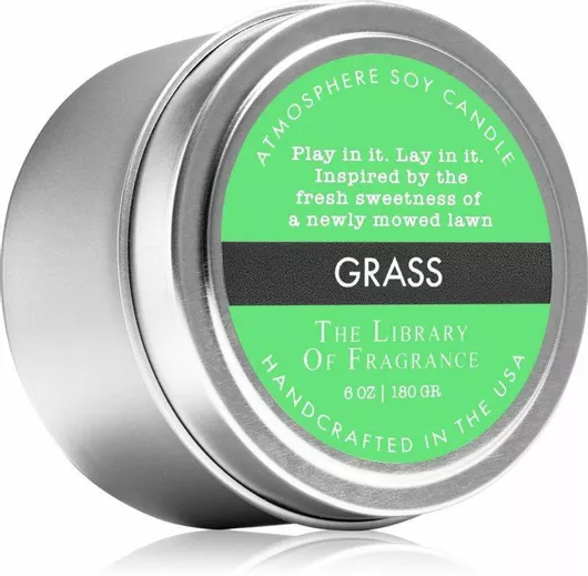 Αρωματικό Κερί The Library Of Fragrance Grass σε Βάζο 170gr