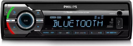 Ηχοσύστημα Αυτοκινήτου Philips CE235BT-05 Universal 1DIN Bluetooth / USB / AUX με Αποσπώμενη Πρόσοψη