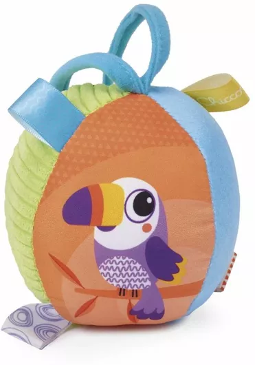 Βρεφικό Παιχνίδι Δραστηριοτήτων Chicco Μπαλίτσα Soft με Ήχους για 0+ Μηνών