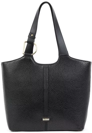 Γυναικεία Τσάντα Ώμου Doca από Δερματίνη Μαύρο