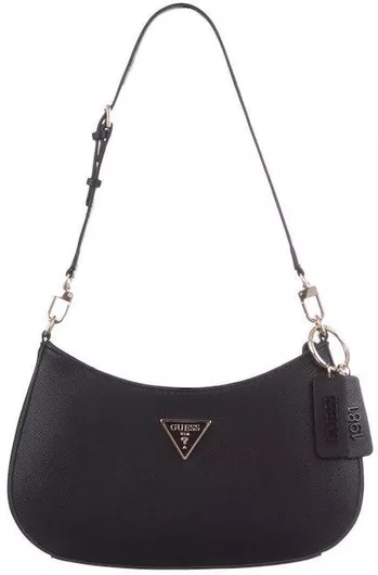 Γυναικεία Τσάντα Ώμου Guess Noelle Μαύρο