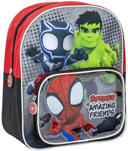 Σχολική Τσάντα Νηπιαγωγείου Marvel Spidey Friends 30cm Πολύχρωμο