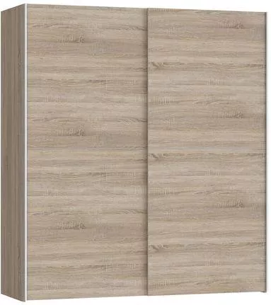 Ντουλάπα Ρούχων Pakoworld Noez 318-000019 Δίφυλλη 170.5x61x190.5cm Sonoma