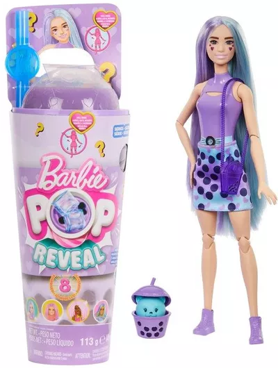 Κούκλα Barbie Mattel Pop Reveal Ρόφημα Ταρό Διάφορα Σχέδια για 3+ Ετών