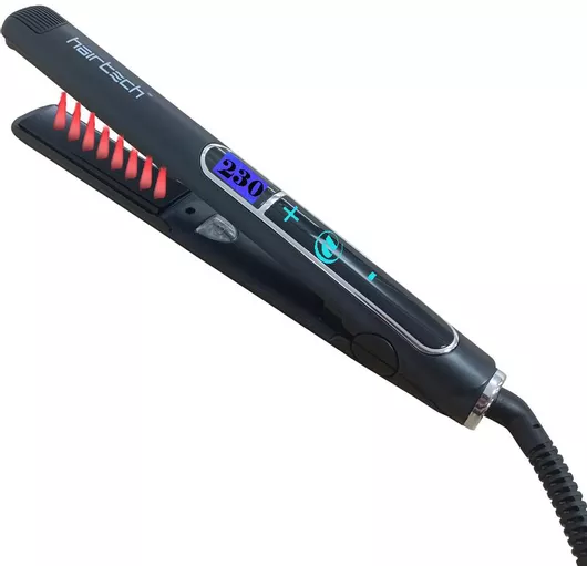 Πρέσα Μαλλιών HairTech Infrared με Κεραμικές Πλάκες Ionic 45W Μαύρο