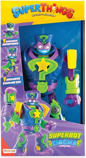 Παιχνίδι Μινιατούρα Superthings Superbot Enigma για 3+ Ετών