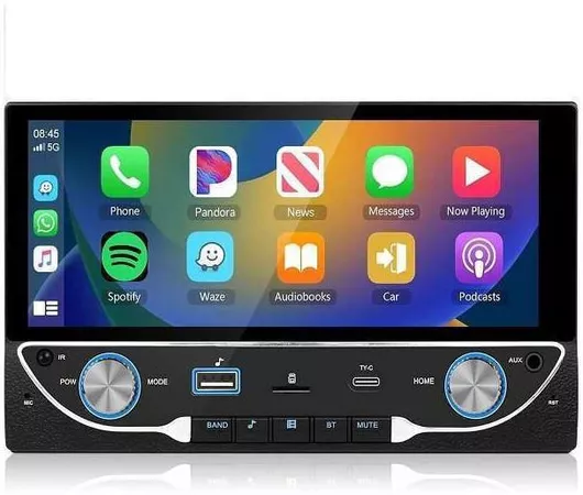 Ηχοσύστημα Αυτοκινήτου CTC-6822 Universal Bluetooth/Radio με Οθόνη 6.8"